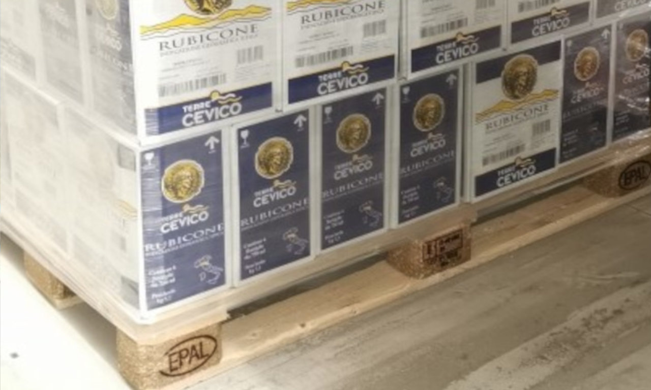 Unità di carico: maggiore flessibilità per Terre Cevico con i pallet EPAL di NolPal